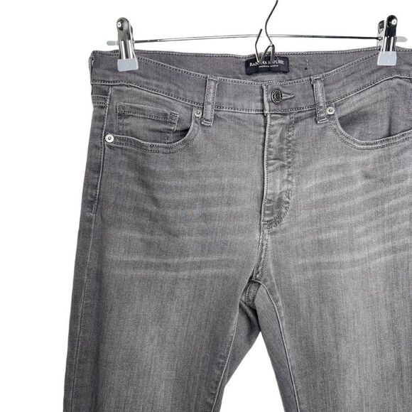 BANANA REPUBLIC Slim Straight Dark Gray Jeans  - Picture 3 of 7